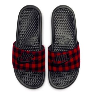 Nike Benasei JDI SE Plaid Slide - SPECIAL EDITION